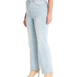 Eloquii Light Blue Flare Leg Jeans